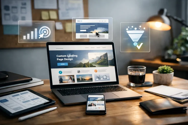 Custom Landing Page Design That Converts