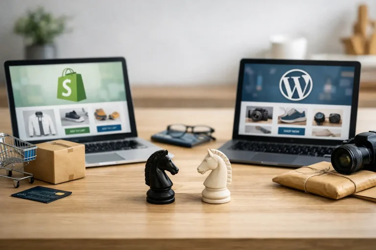 Shopify vs WordPress Ecommerce for Small Firms